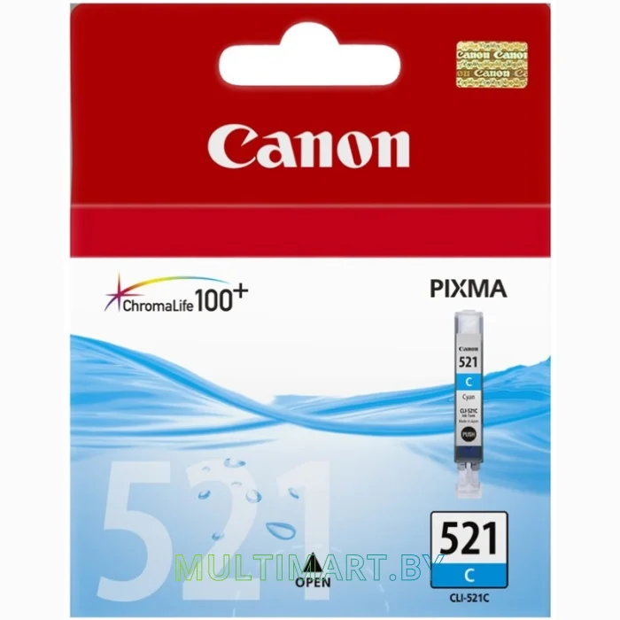 Картридж Canon CLI-521 Cyan